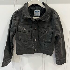 Mayoral Charcoal Kids Jean Jacket